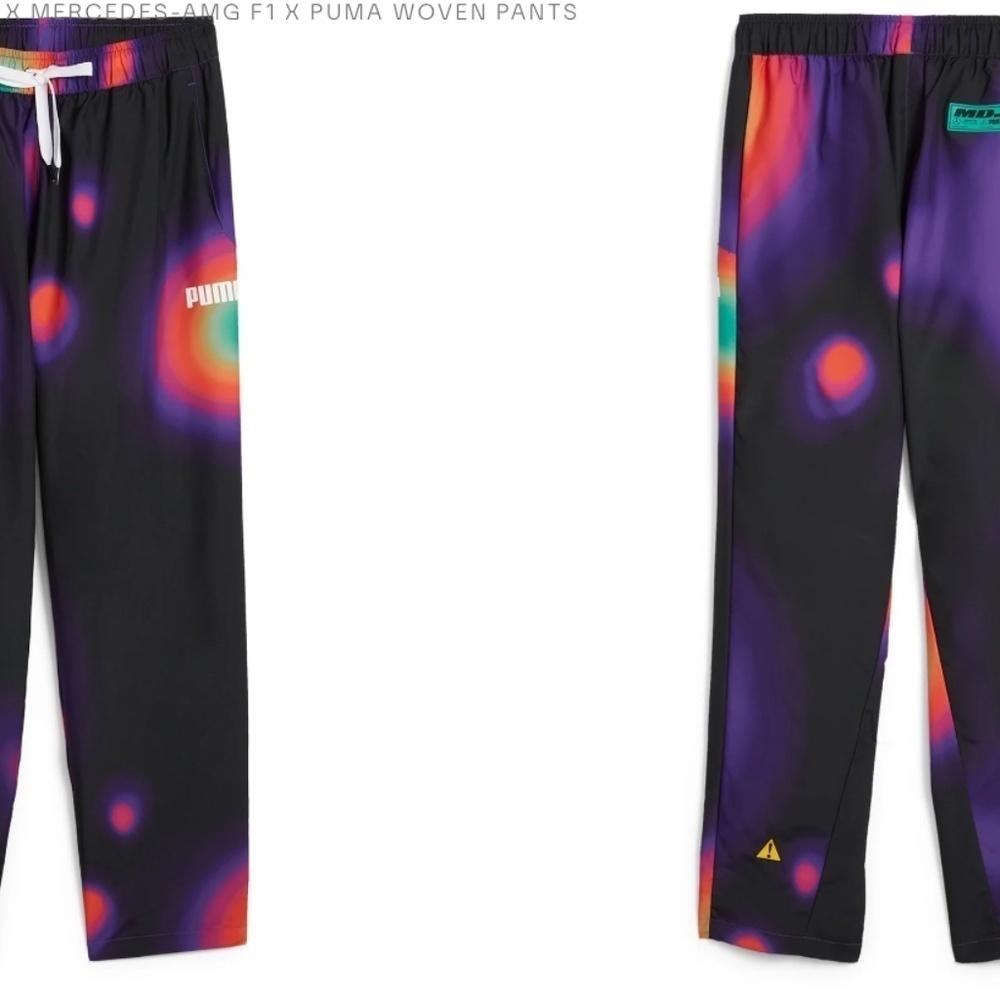 Men's Mercedes-AMG Petronas F1 x Mad Dog Jones Athletic Pants - Picture 3 of 6